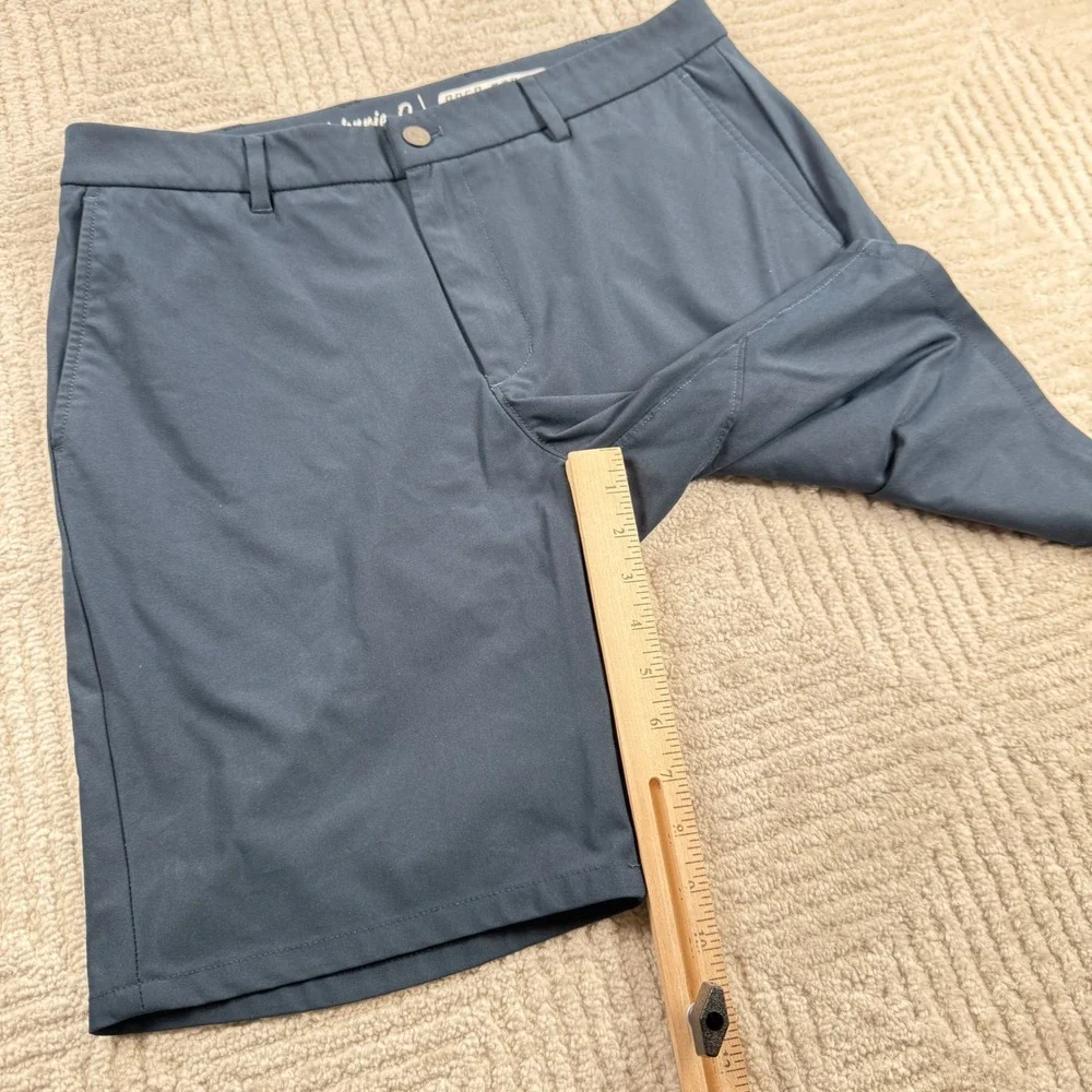 Johnnie O Prep Formance Shorts Mens 32 High Tide Navy Golf Technical Preppy Frat